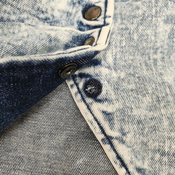 Retrofete Willa Skirt in Light Blue Acid Size Small - Picture 9 of 9